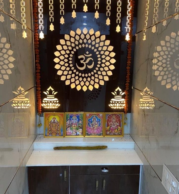 Pooja unit design